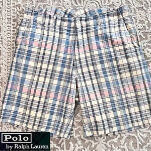 Polo Ralph Lauren Men’s Pastel Plaid Shorts